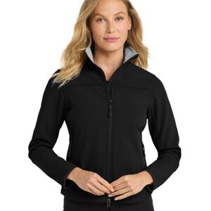 Port Authority Women's Glacier Soft Shell Jacket; Size Medium